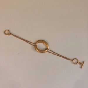 NWT Rivka Friedman Satin Oval Toggle Bracelet